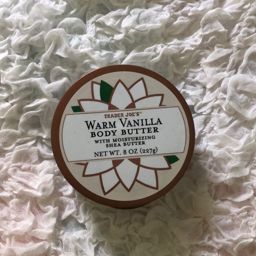 Trader Joe’s vanilla body butter